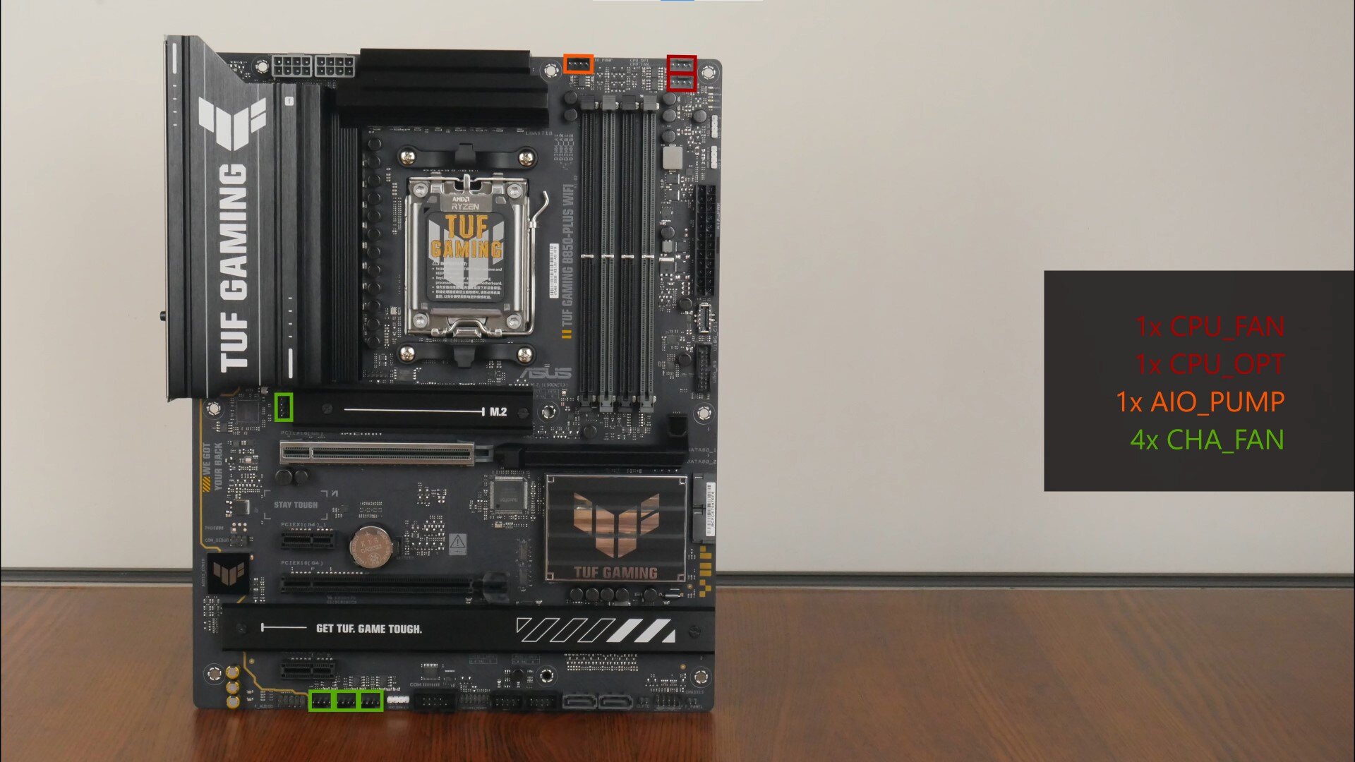 TUF GAMING B850-PLUS WIFI | Motherboards | Latam